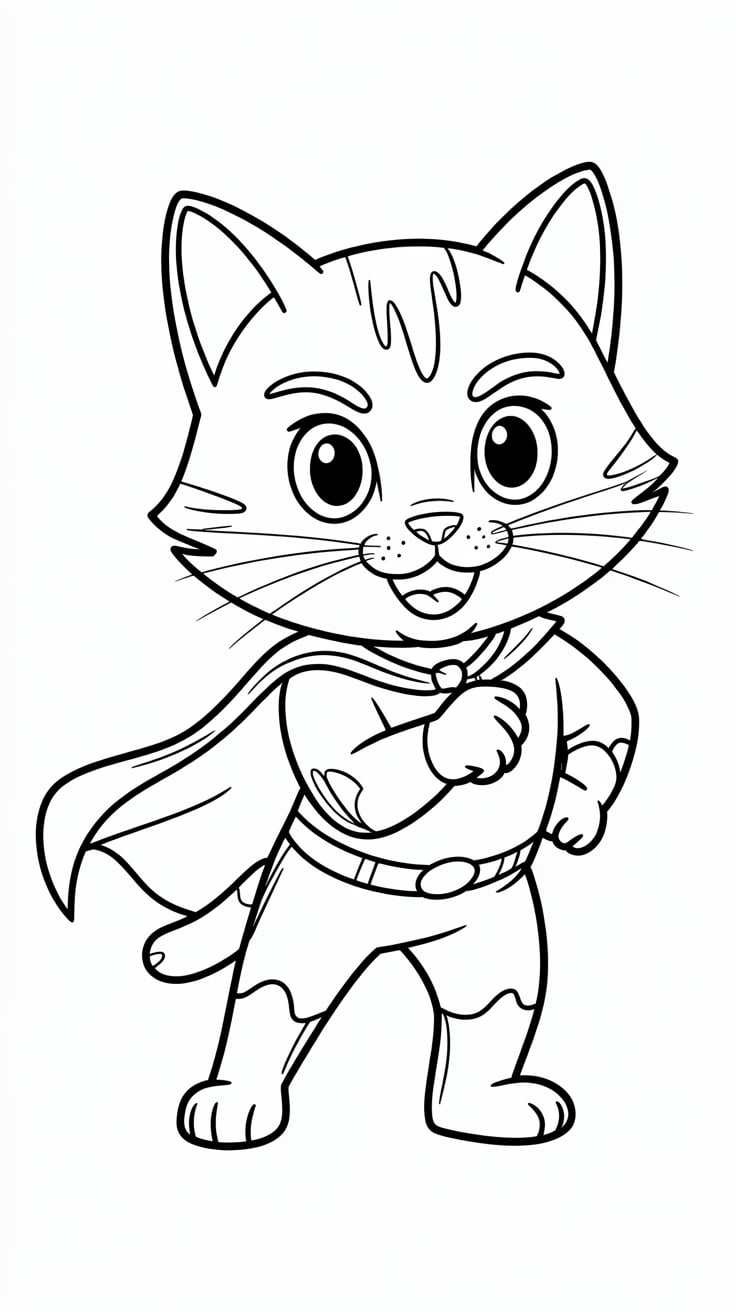 coloring pages of cats