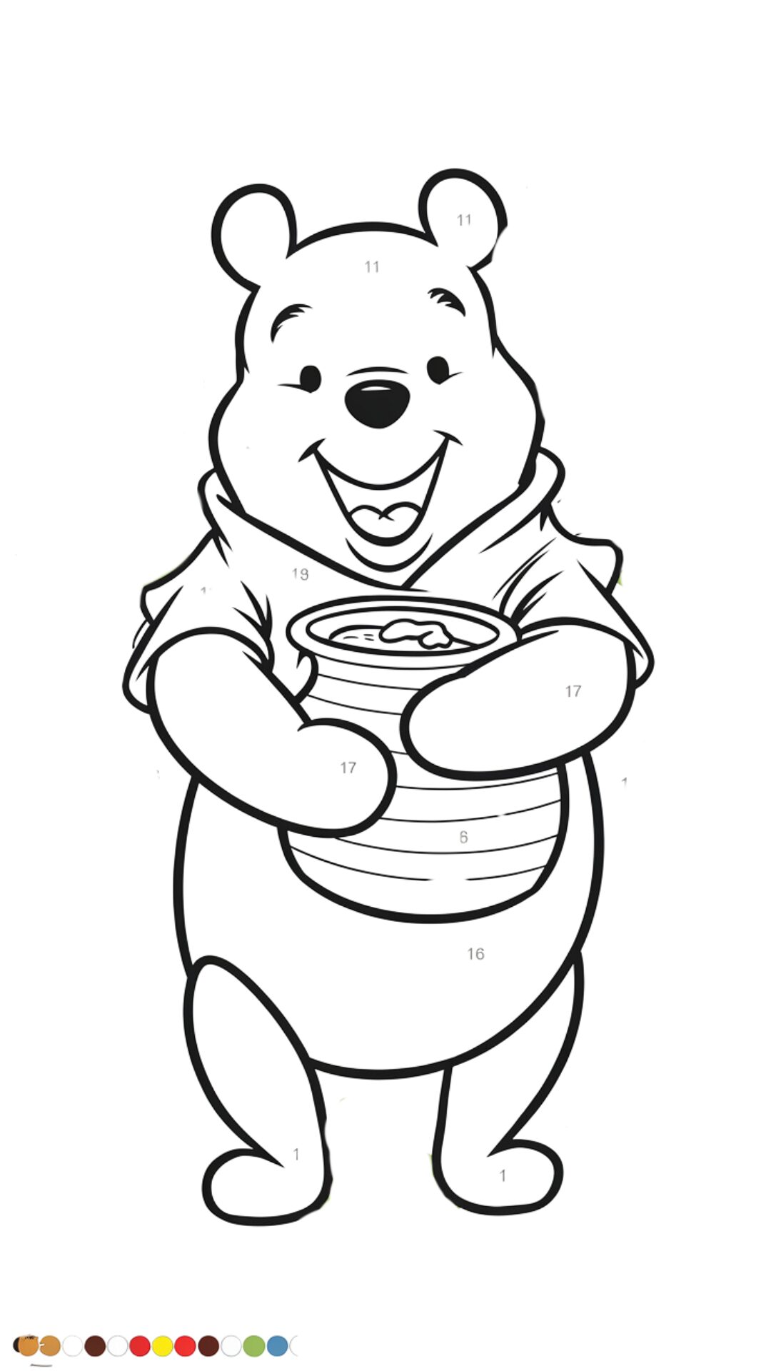 color pages by number