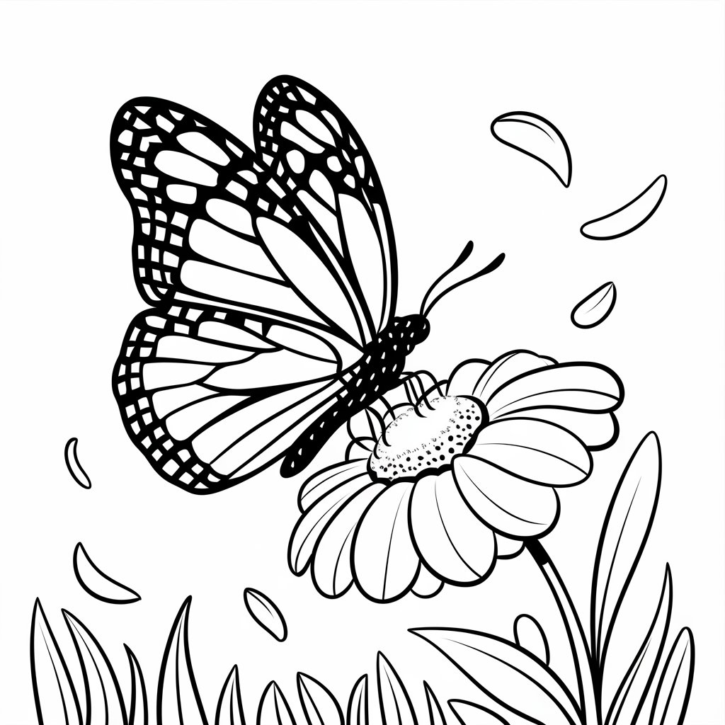 butterfly coloring pages