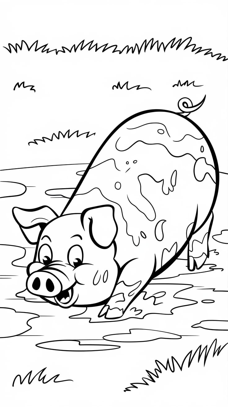 farm animal coloring pages free