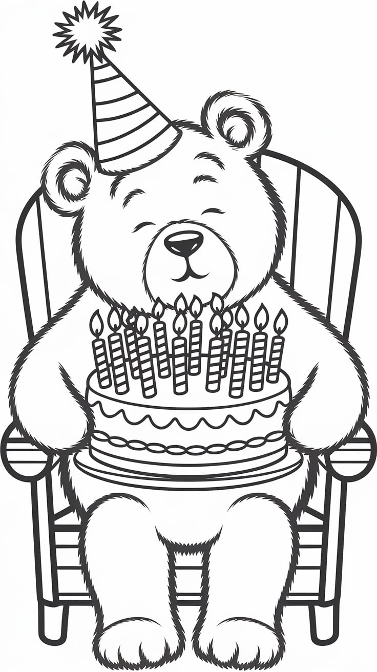 free tea party coloring pages