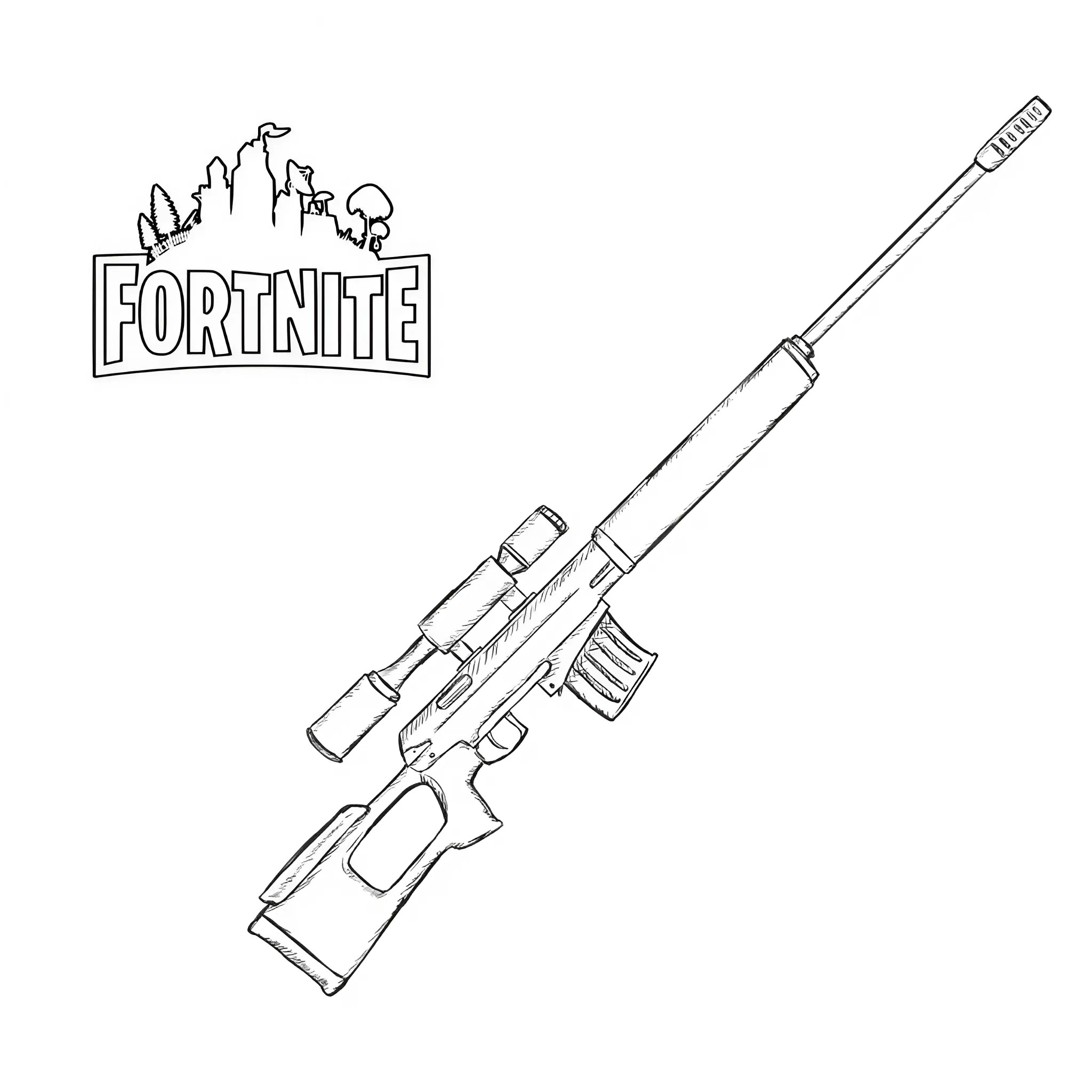 fortnite coloring pages easy