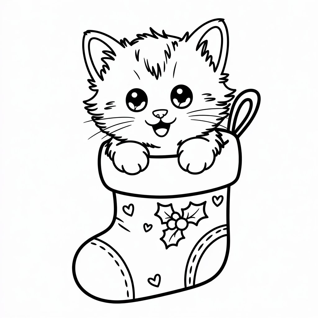 kitty cat coloring pages