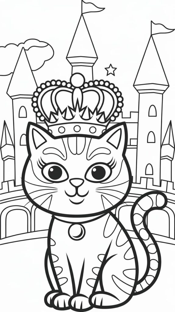 cat in the hat coloring pages