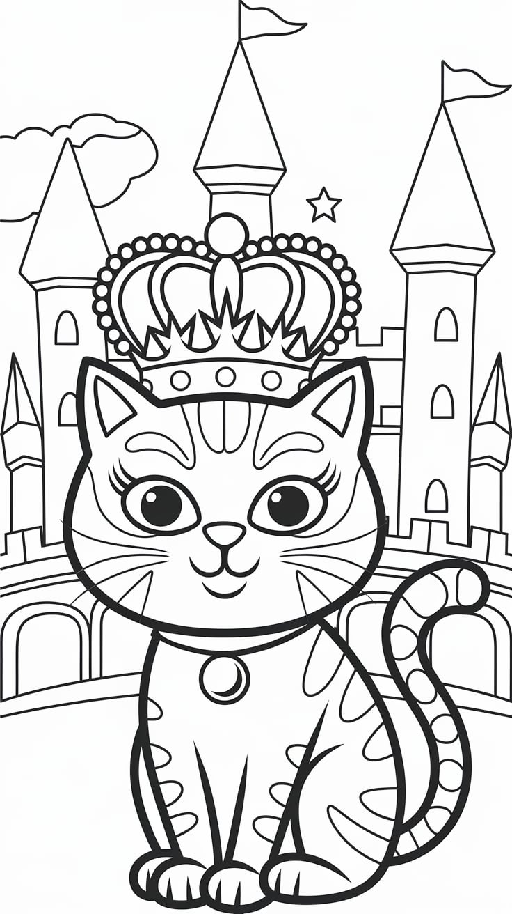 cat in the hat coloring pages