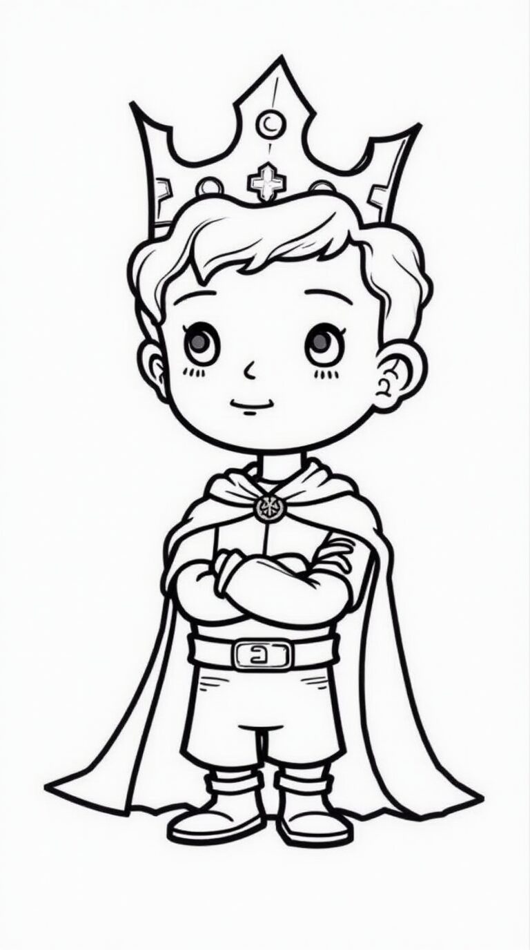 princes coloring book