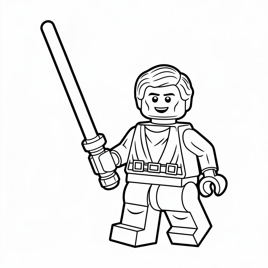 coloring page lego