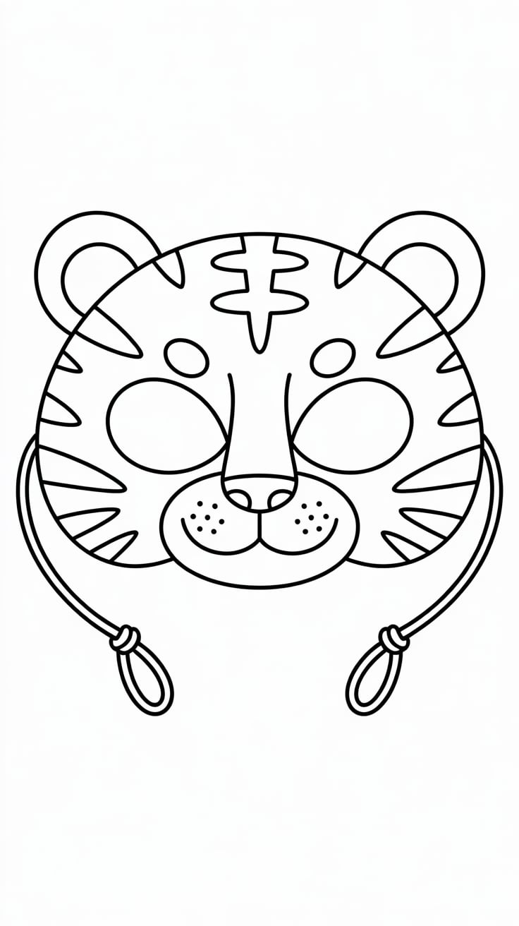 tiger coloring pages free printable