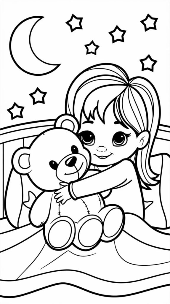 anime coloring pages girl