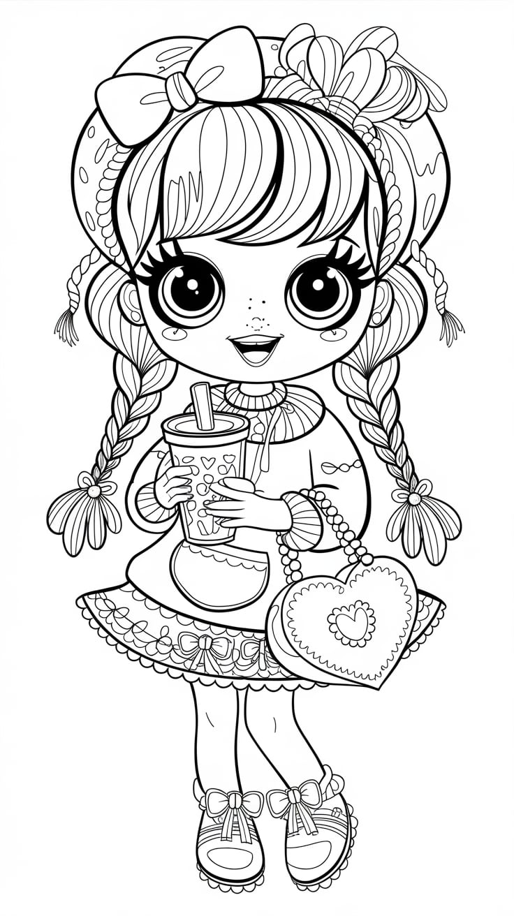 coloring pages for girls printable