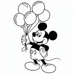 mickey coloring pages