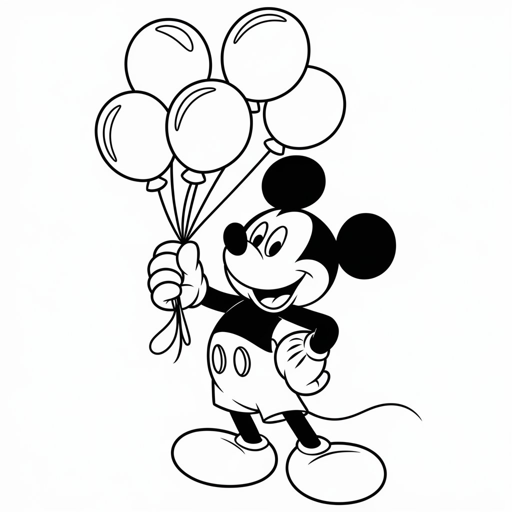 mickey coloring pages