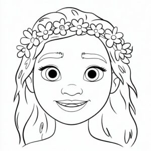 moana printable coloring pages