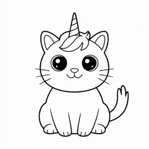 printable cat coloring pages