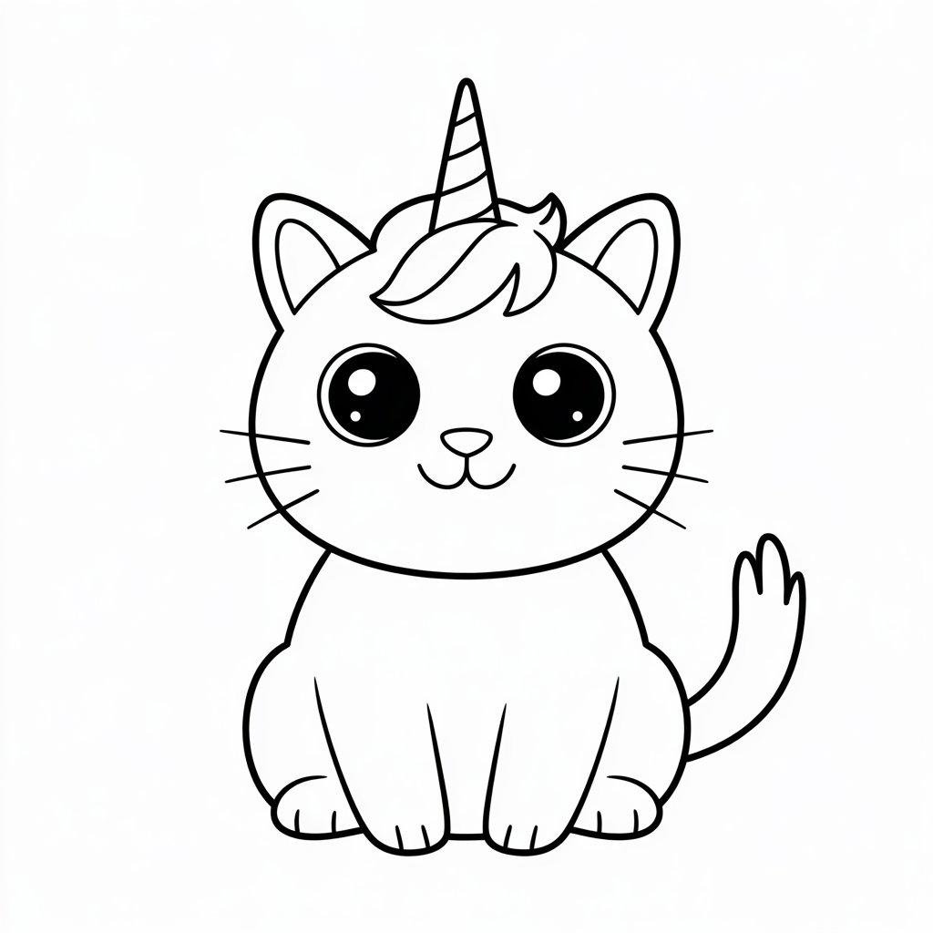 printable cat coloring pages