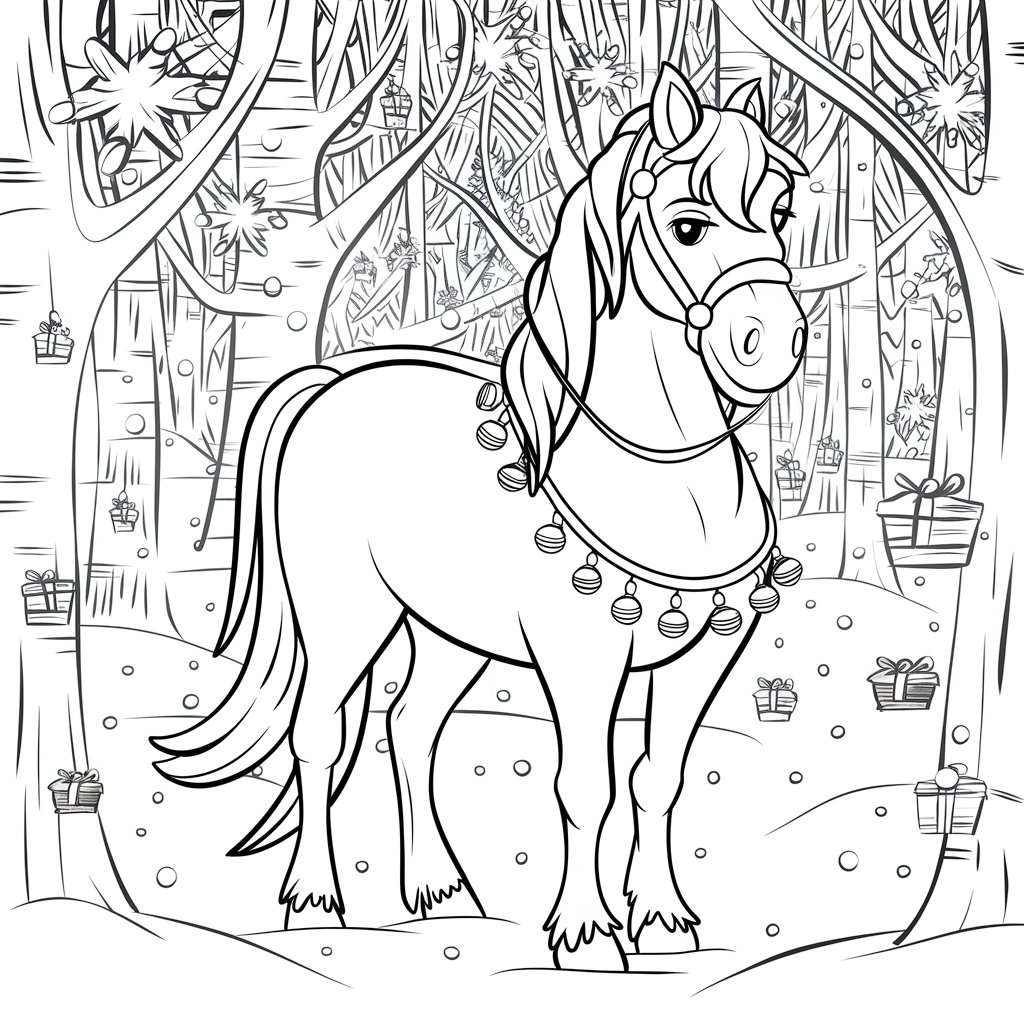 horse coloring pages printable