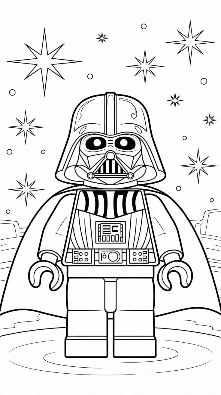 star wars lego coloring pages