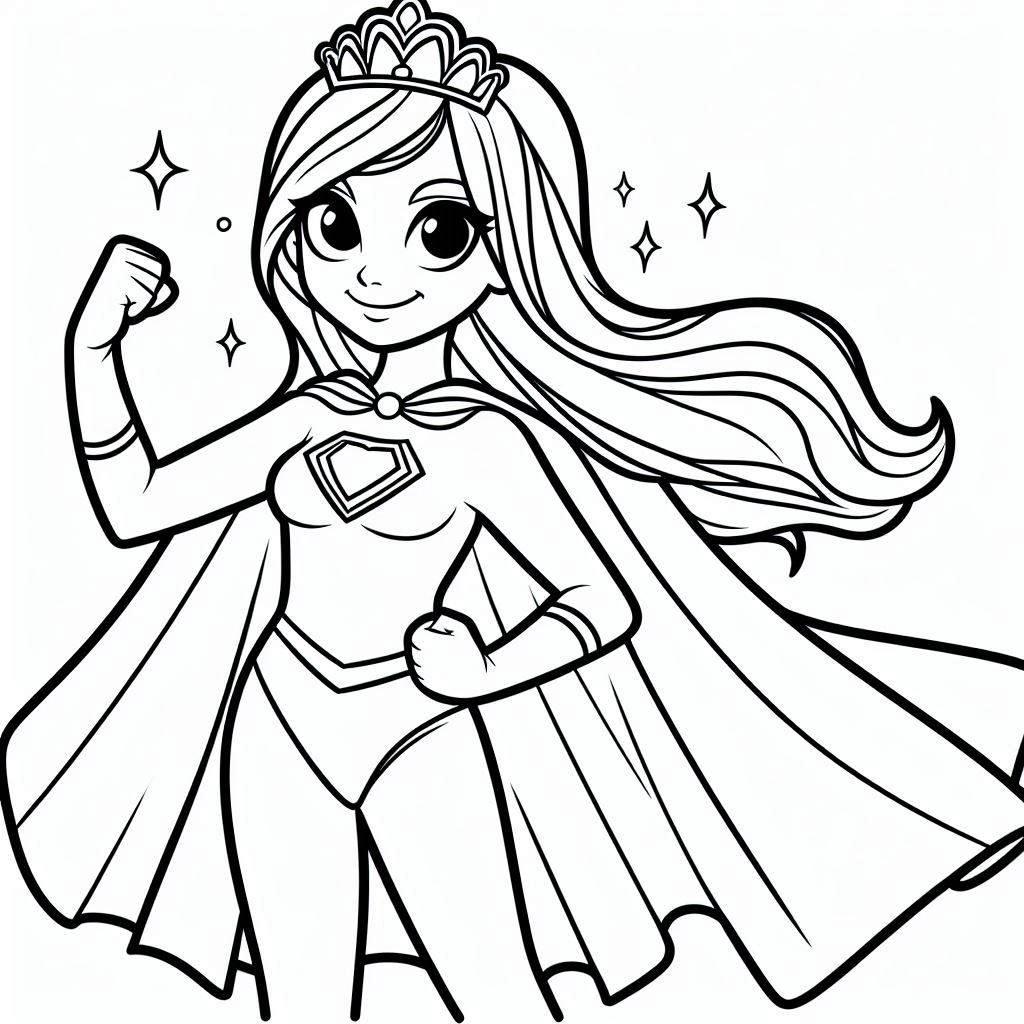 free printable superhero coloring pages