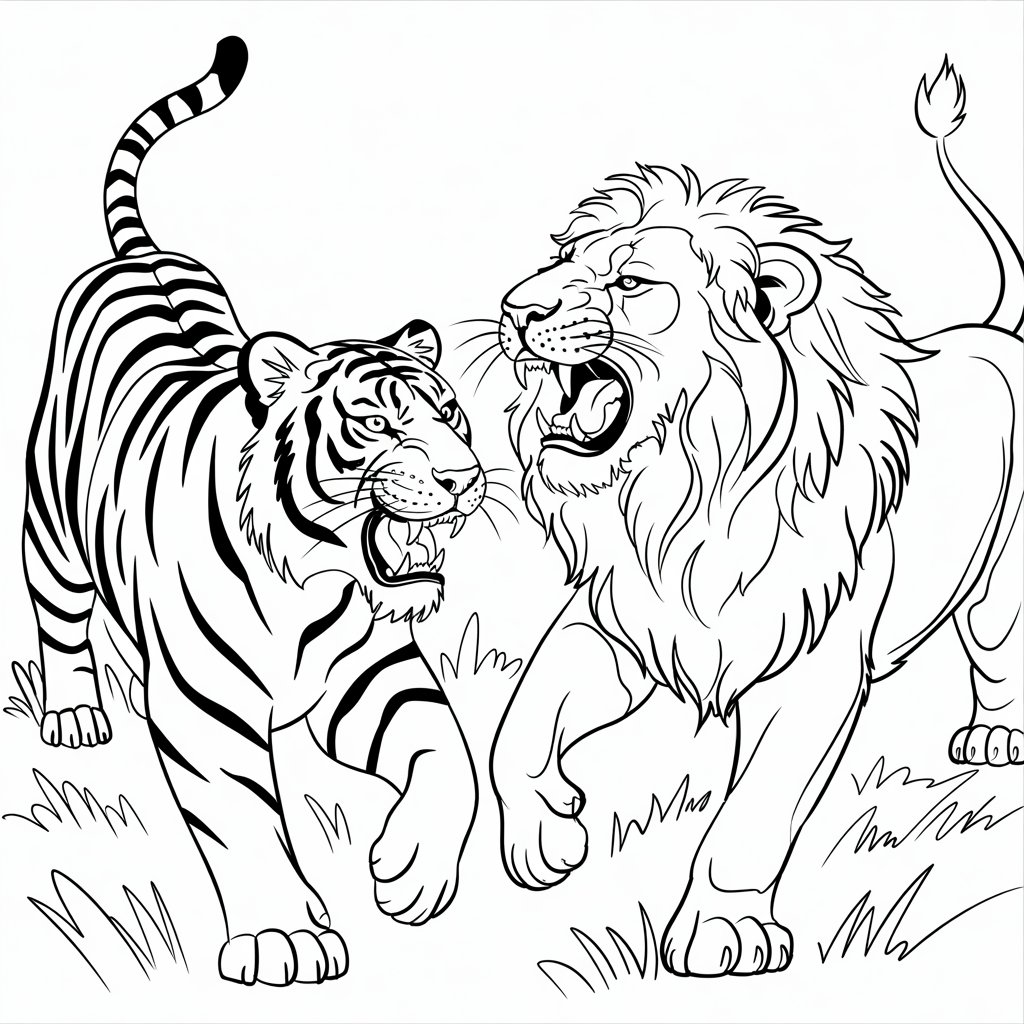 tiger coloring pages