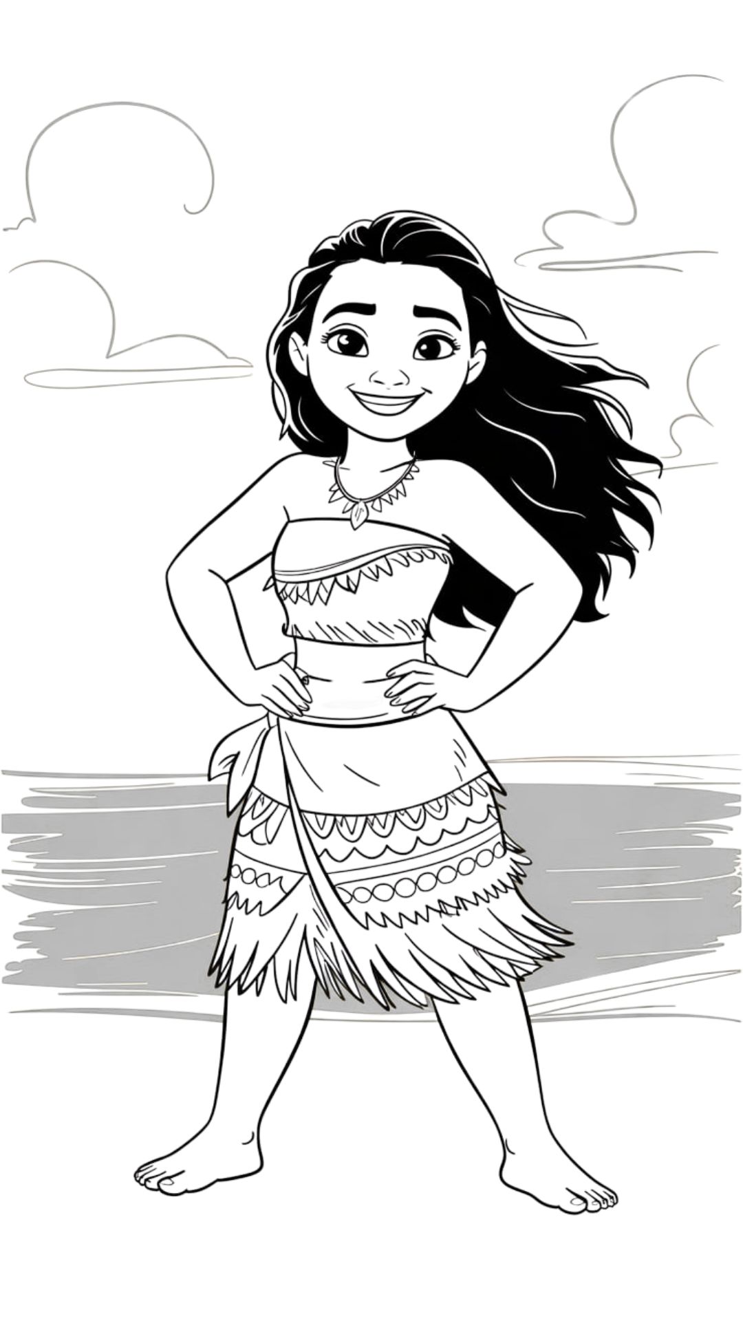 printable coloring pages moana