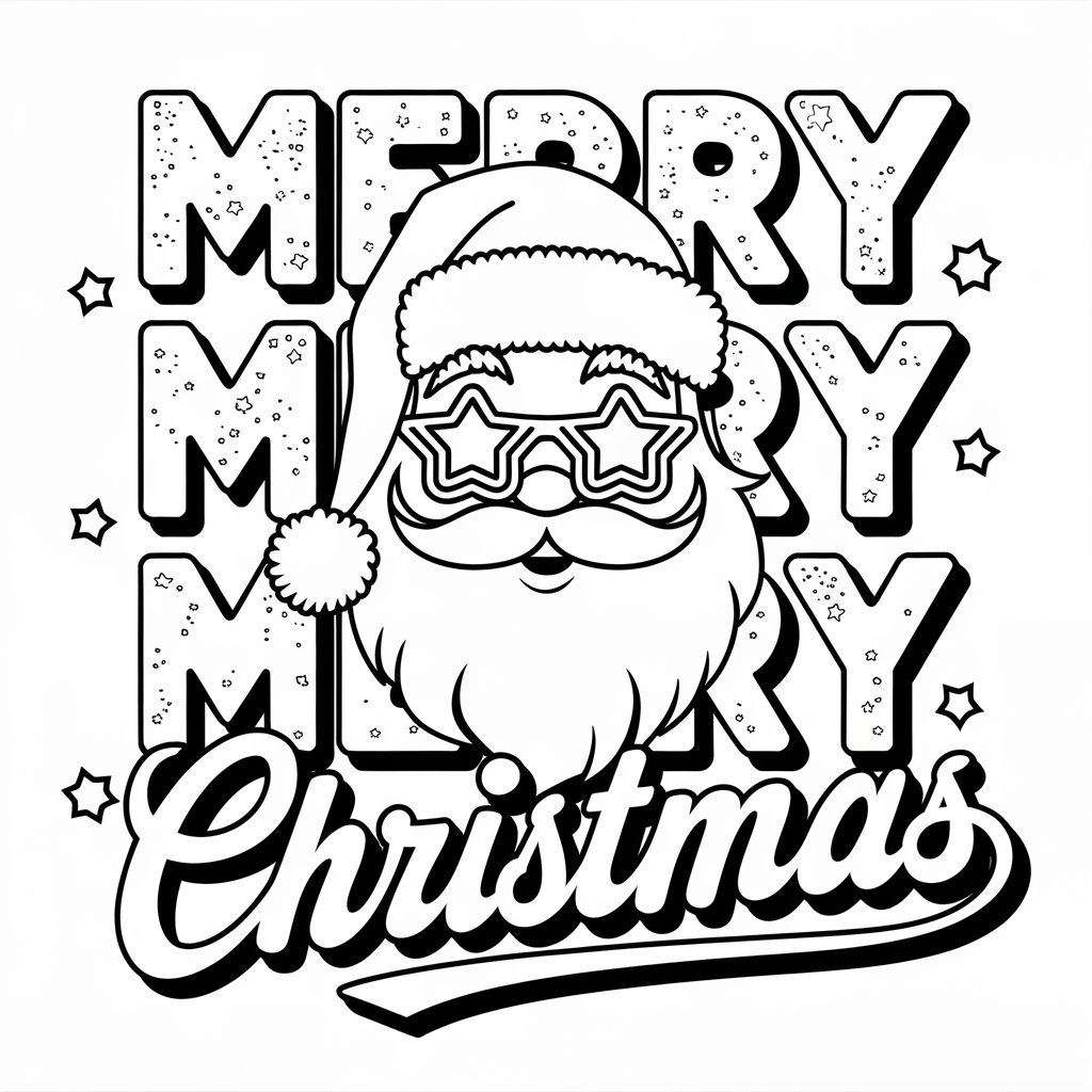christmas santa claus coloring pages