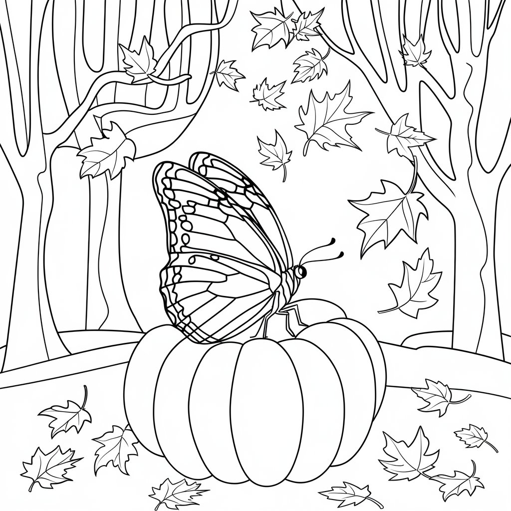 coloring pages butterflies