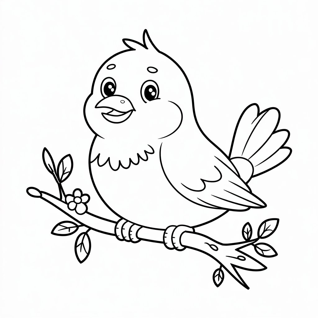 coloring pages of birds