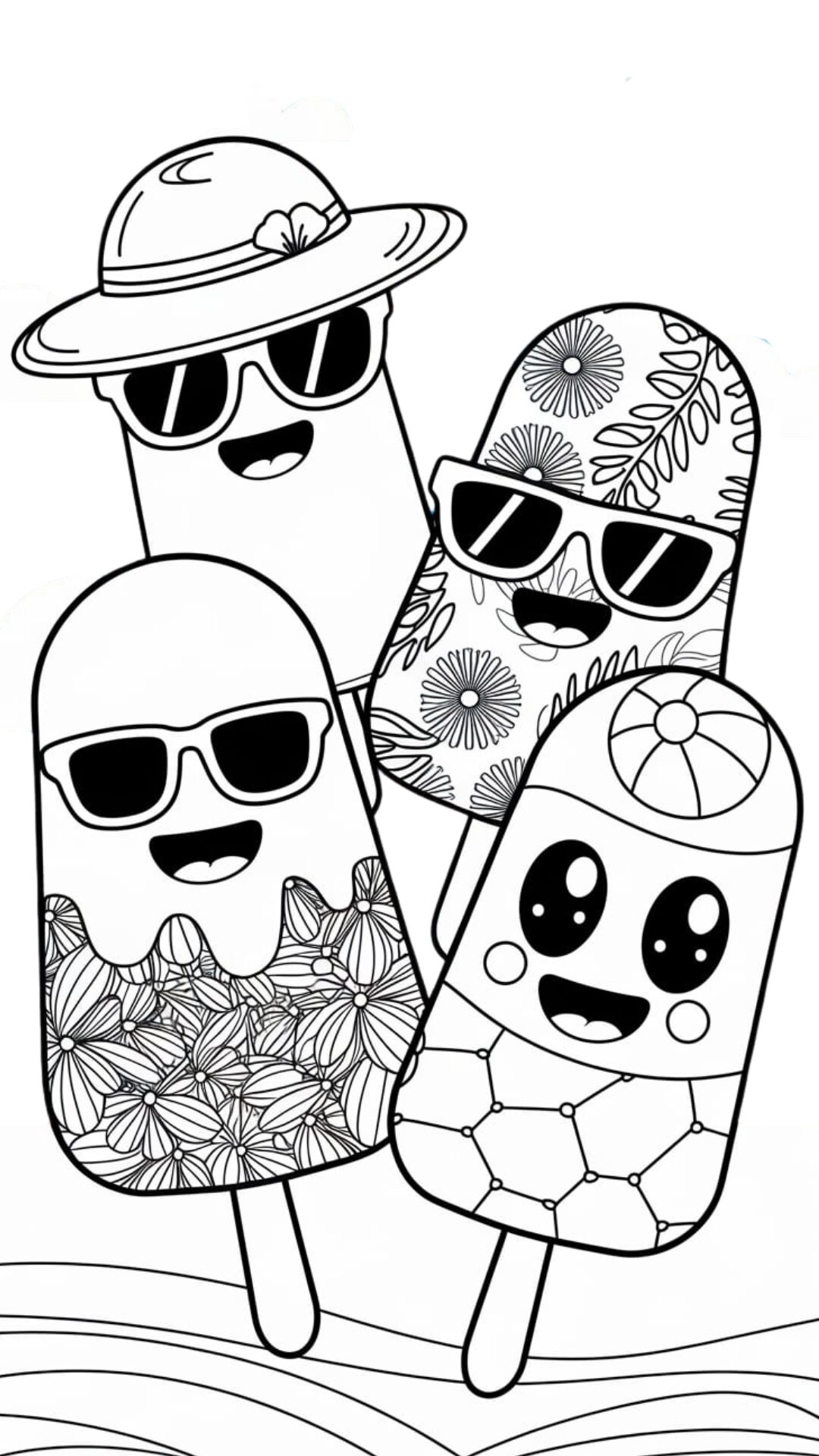 summer free coloring pages
