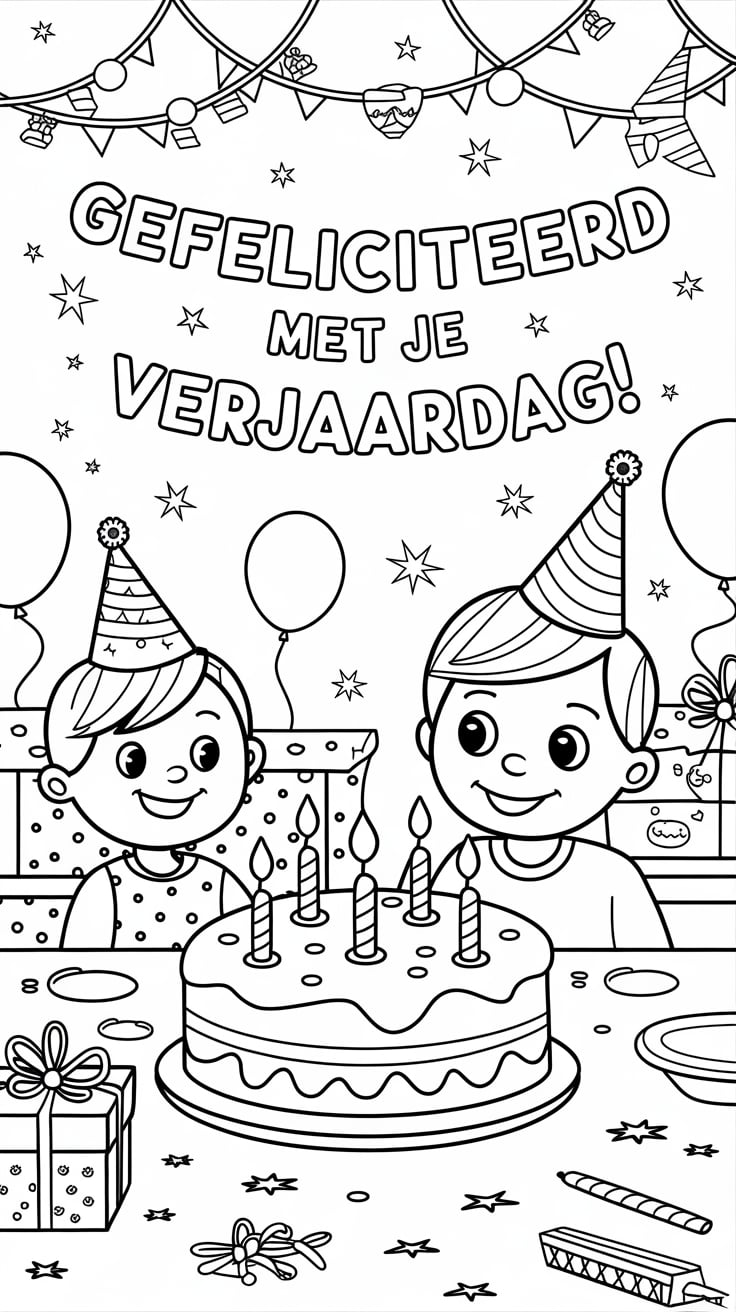 christmas party coloring pages