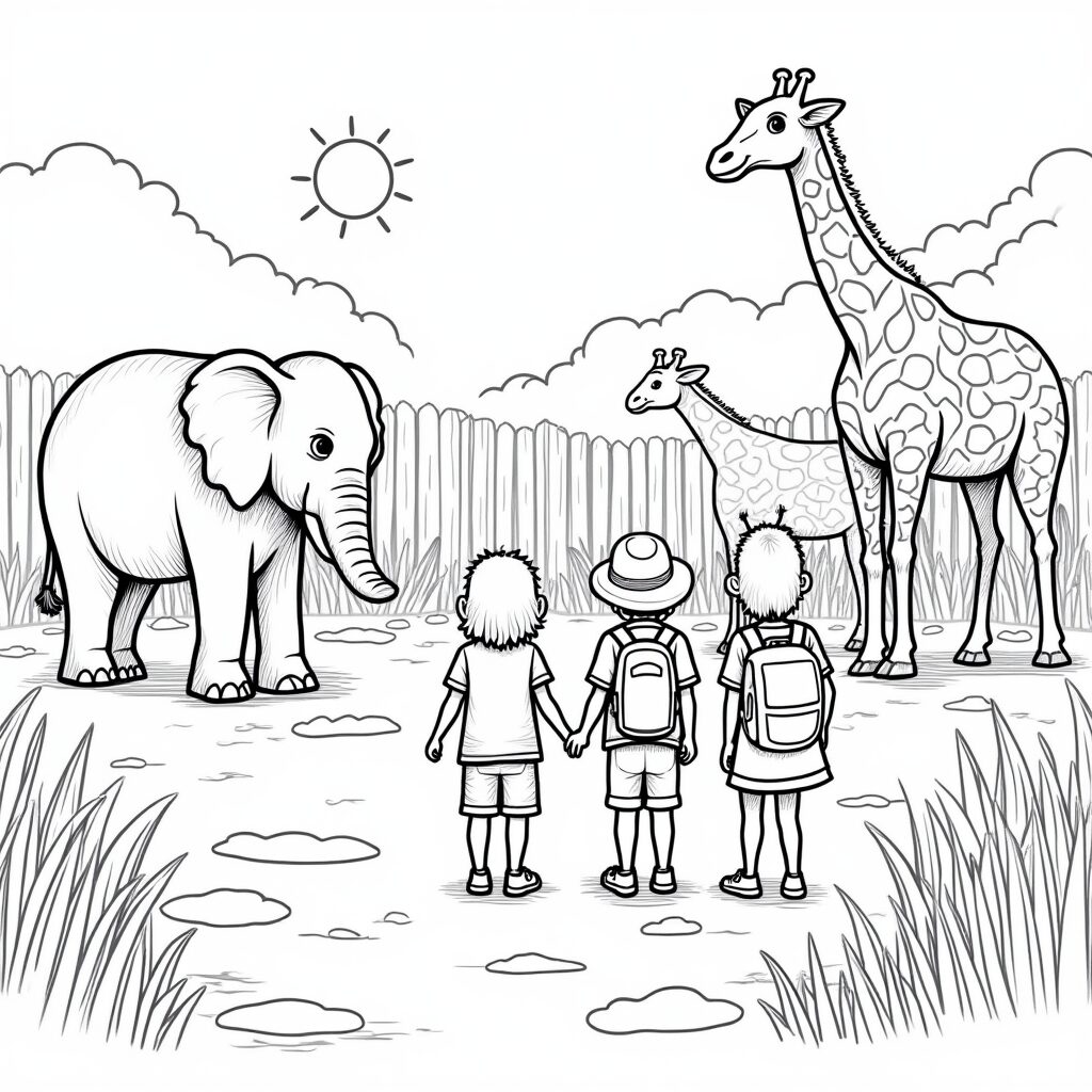 summer coloring pages printable