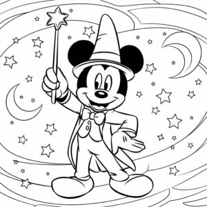 mickey coloring page