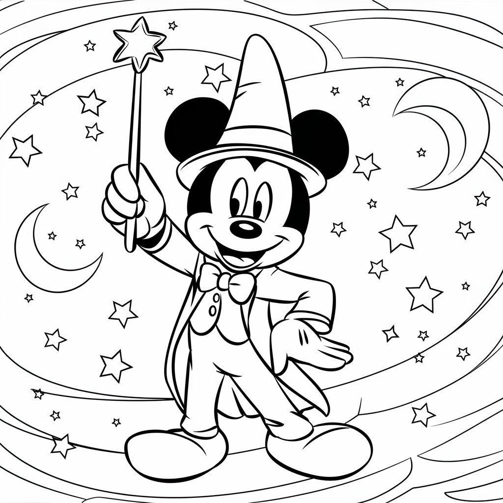 mickey coloring page