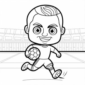 coloring pages football