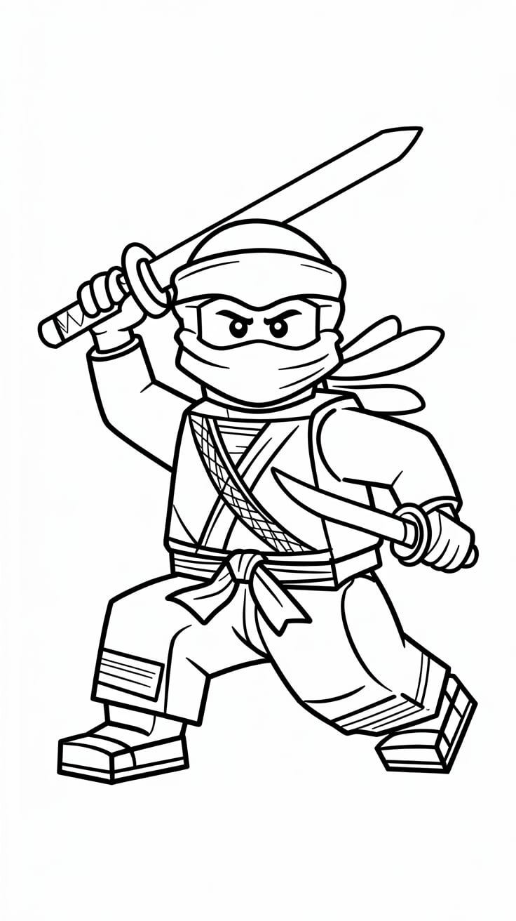 lego ninjago coloring sheets