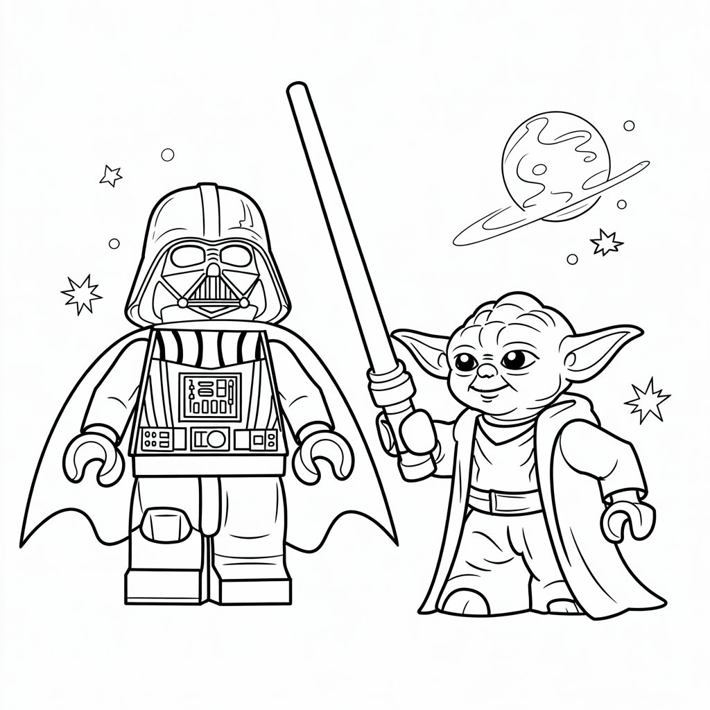 lego star wars coloring book