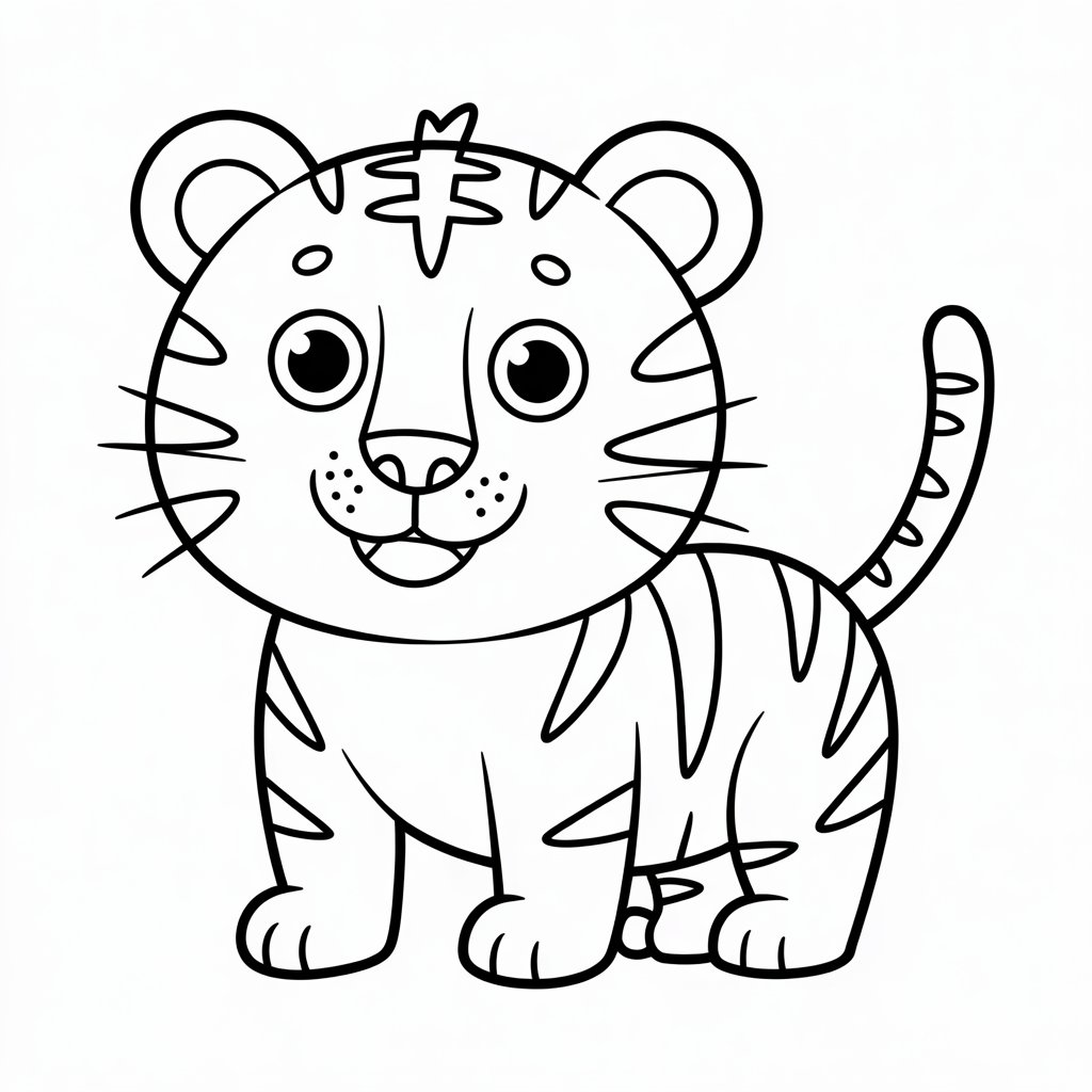 tiger coloring pages printable