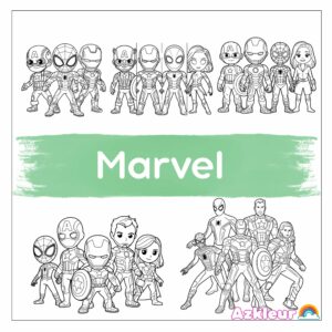 Marvel Coloring Pages