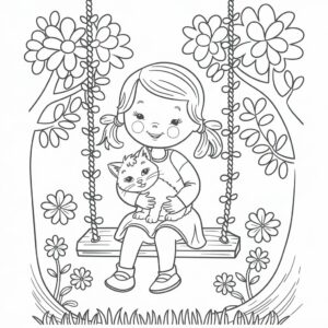 color pages for girls