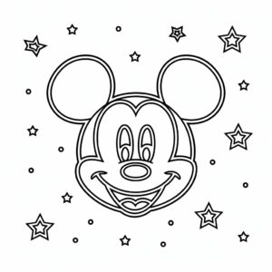 free mickey mouse coloring pages