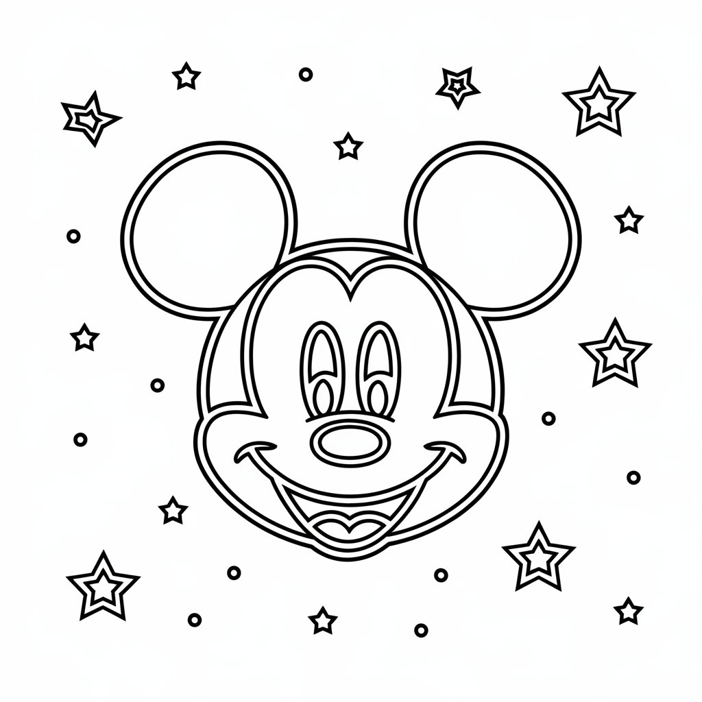 free mickey mouse coloring pages