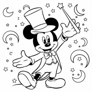mickey mouse printable coloring pages