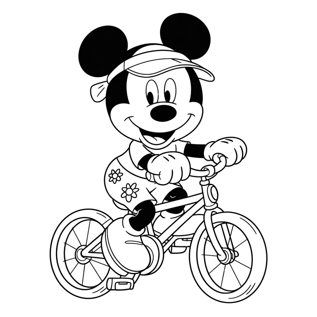 mickey mouse coloring sheets