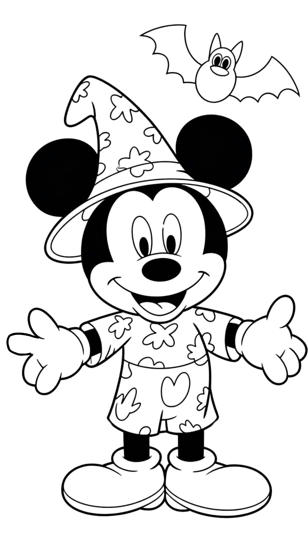 mickey mouse coloring sheet