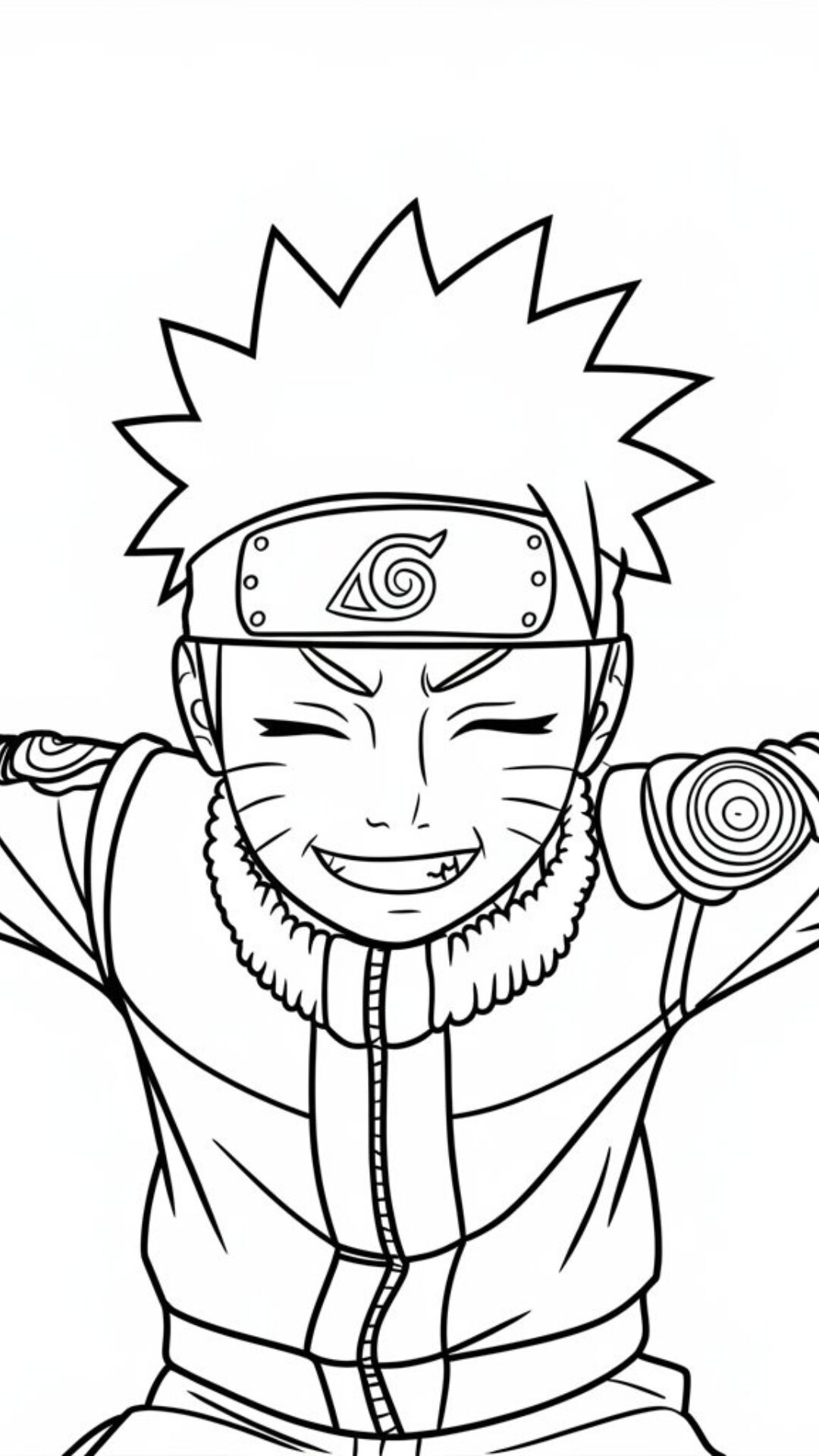 naruto baryon mode coloring pages
