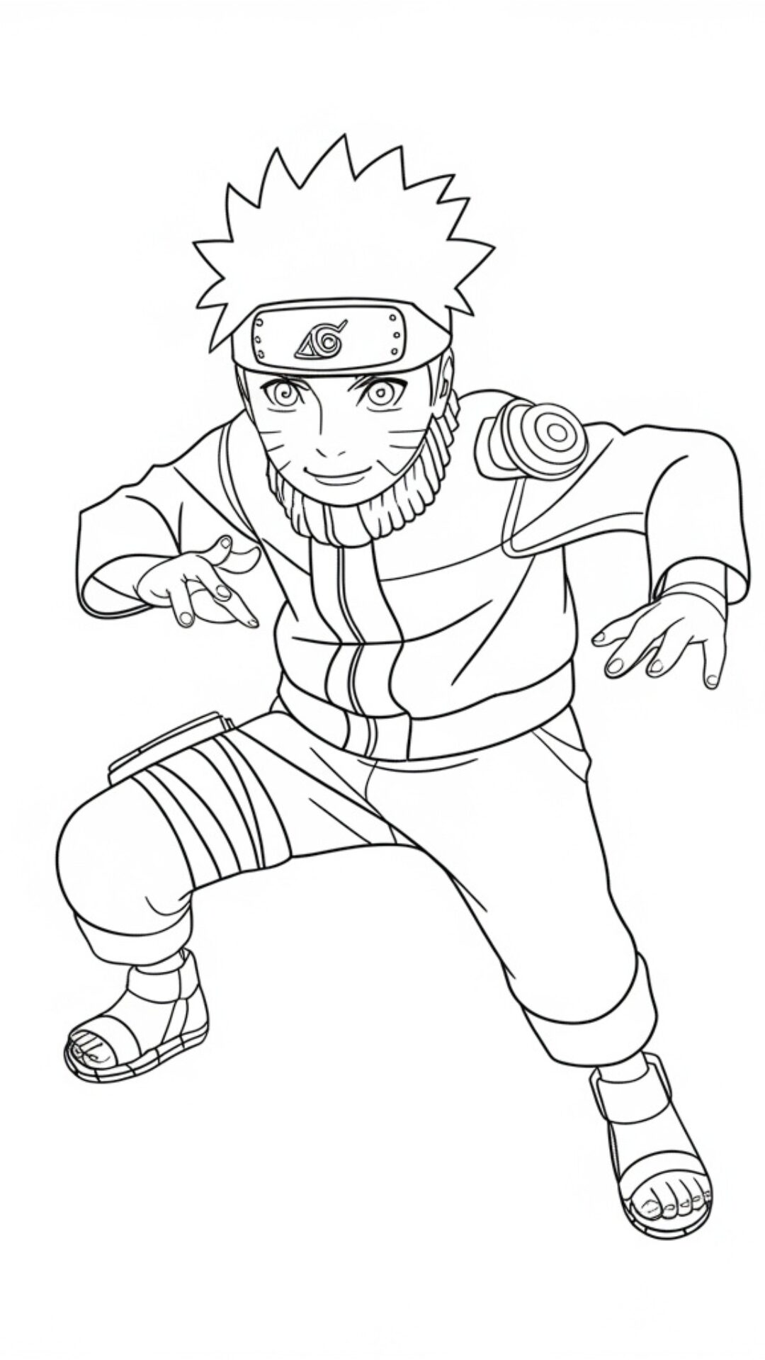 naruto coloring pages pdf