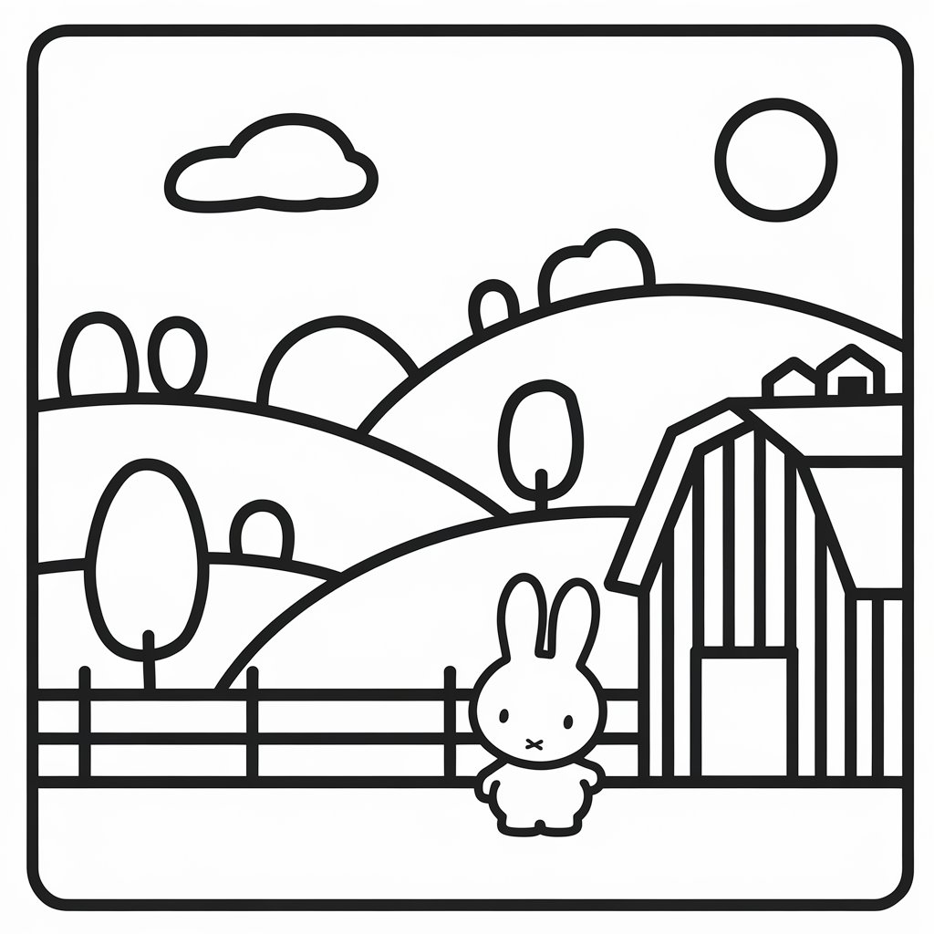 farm animals coloring pages