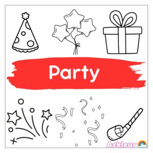 Party Coloring Pages
