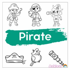 Pirate Coloring Pages