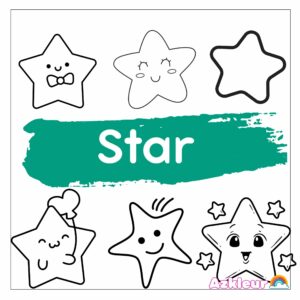 Star Coloring Pages