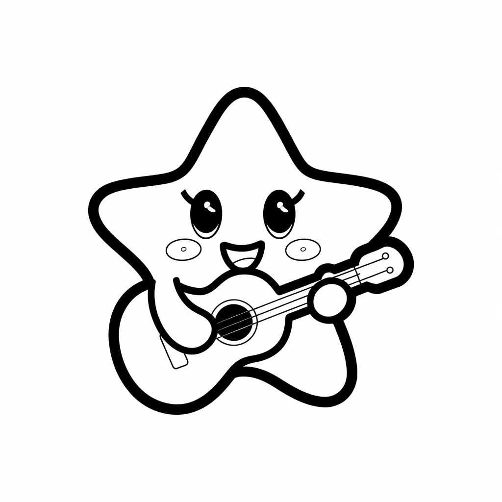 star coloring pages